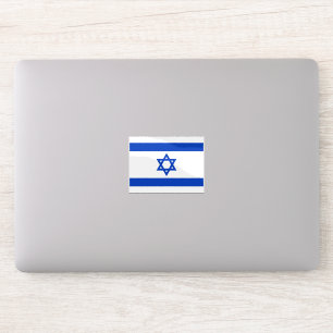 Pegatina de orgullo sionista de la bandera de Isra