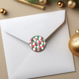 Pegatina de Ornamentos de Bandera Italiana Buon Na