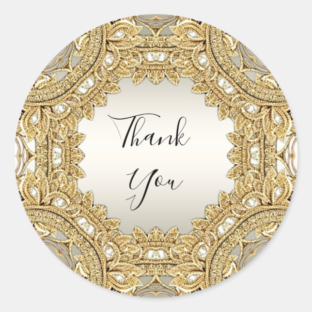 Pegatina de Ornate Gold (Anverso)