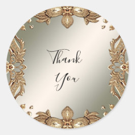 Pegatina de Ornate Gold
