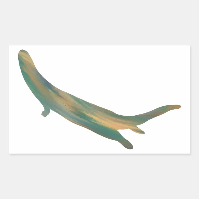 Pegatina de Otter River de estilo acrílico (Anverso)