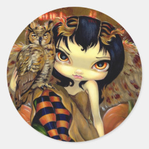 pegatina de "Owlyn in Autumn"