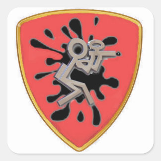 Pegatina de Paintball personalizado