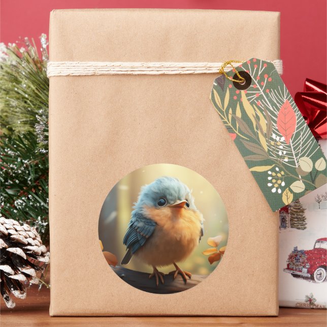 Pegatina de pájaro (Vacaciones)