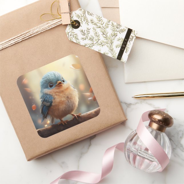 Pegatina de pájaro (Regalar)