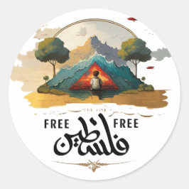 Pegatina de Palestina