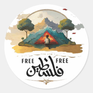 Pegatina de Palestina