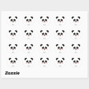Pegatina de Panda Kawaii Adorable – Pegatinas de N