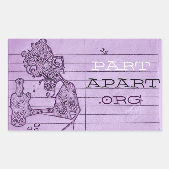 Pegatina de Part Apart (Anverso)