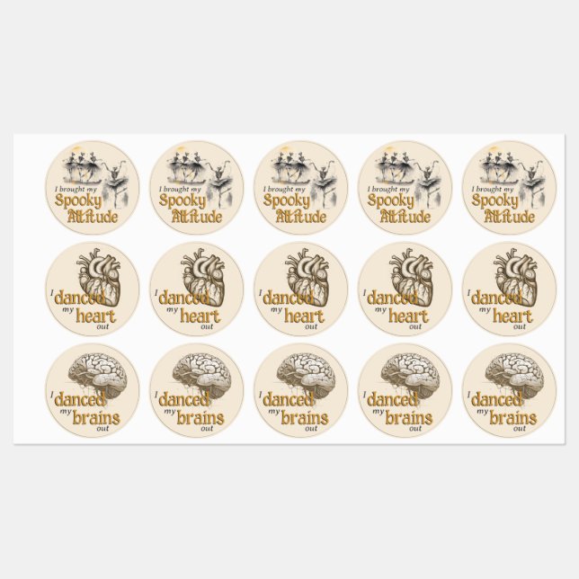 Pegatina de participación de Hallowe en Skeletons  (Hoja)