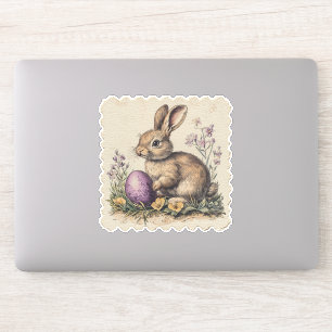 Pegatina de Pascua Vintage