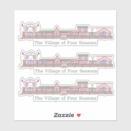 PEGATINA de paseo marítimo de VOFS