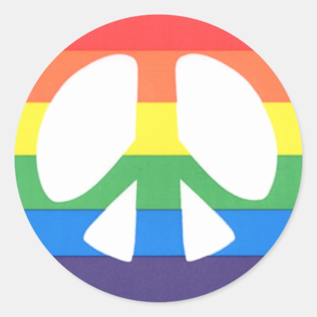 Pegatina de Paz :) (Anverso)