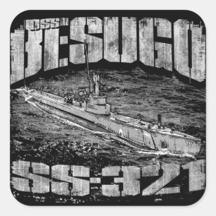 Pegatina de Pegatinas submarinos de la Plaza Besug