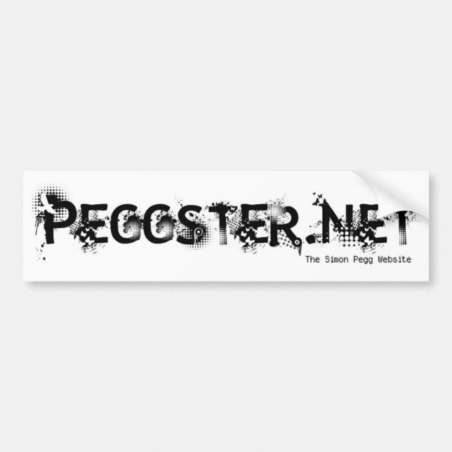pegatina de Peggster.net (Frente)