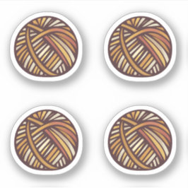 Pegatina de pelota de Yarn