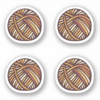 Pegatina de pelota de Yarn