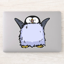 Pegatina de Penguin Chick Happy Die-cut