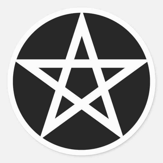 Pegatina de Pentacle (Anverso)