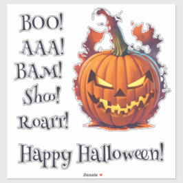 Pegatina de Personalizable de Halloween