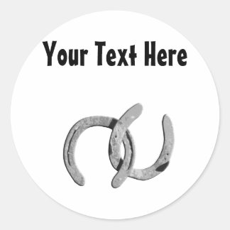 Pegatina de Personalizable de zapatos de caballo p