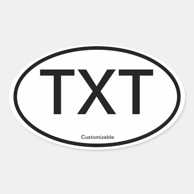 Pegatina de personalizable [pegatina de la ciudad  (Anverso)