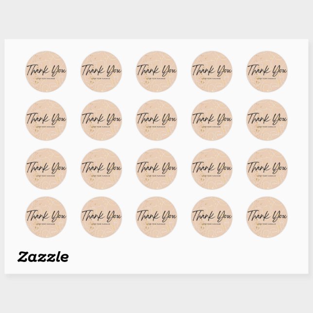 Pegatina de Personalizable simple || Business Esse (Hoja)