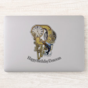 Pegatina de personalización de cumpleaños de la ca