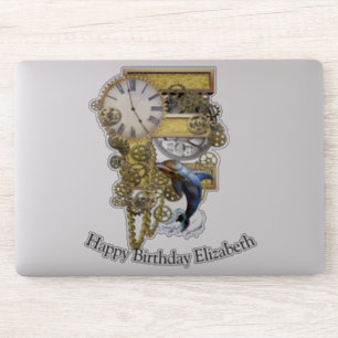 Pegatina de personalización de cumpleaños de la ca