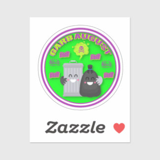 Pegatina de personalizado Cut GarbAugust