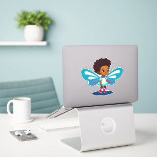 Pegatina de personalizado de hada caprichosa