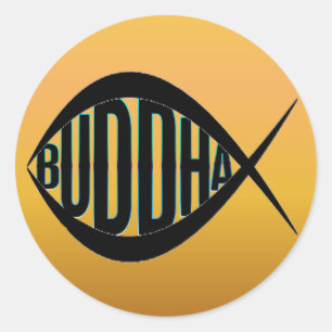 Pegatina DE PESCADO DE BUDDHA FAT