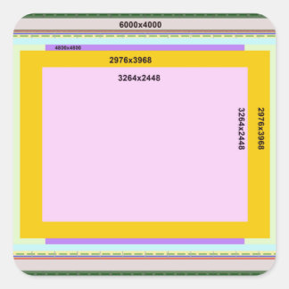 Pegatina de Photo L Square