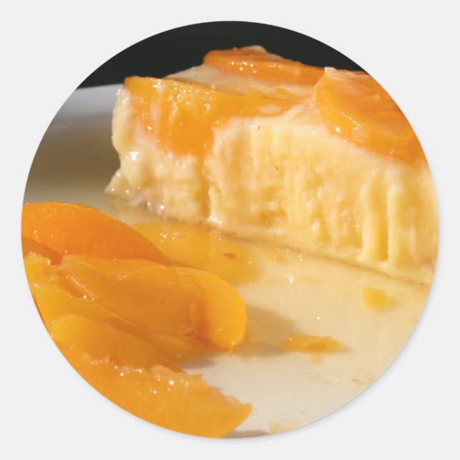 Pegatina De Pie De Peach (Anverso)