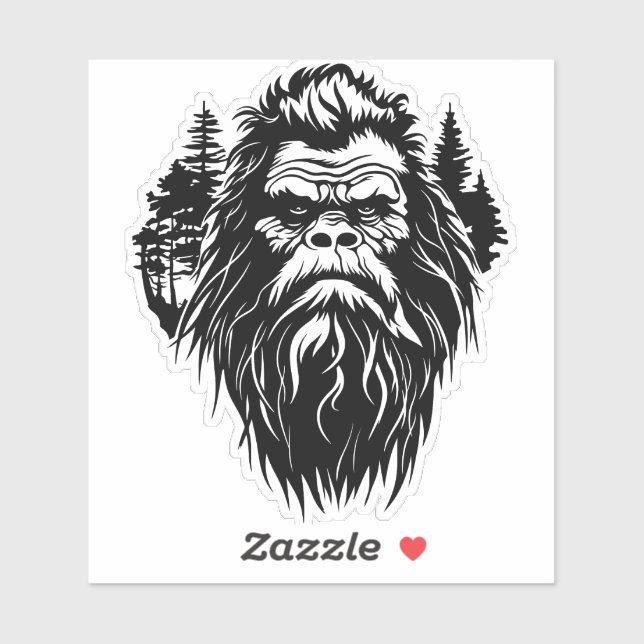 pegatina de pie grande (Hoja)