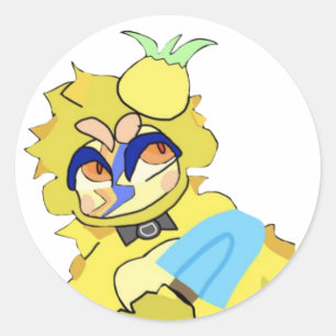 Pegatina de piña