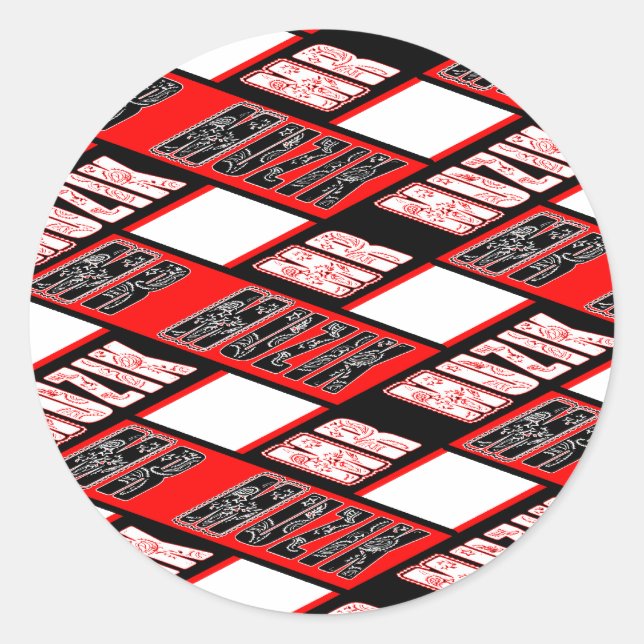 Pegatina de Plad (Anverso)