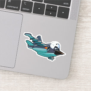 pegatina de plano personalizado