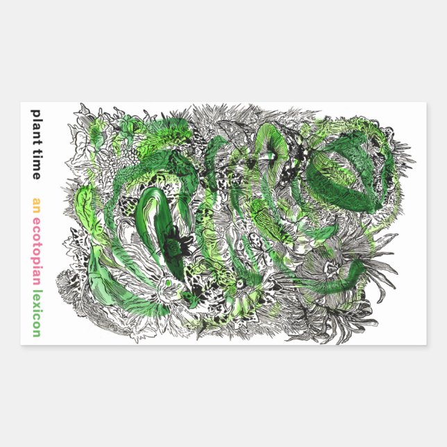 Pegatina de Plantación (por Nikki Lindt) (Anverso)