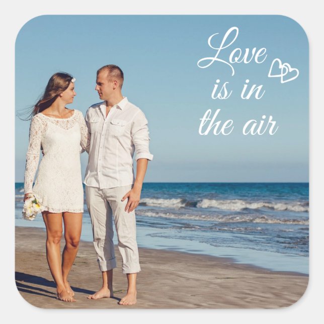 pegatina de plantilla personalizada de fotos de pa (Anverso)