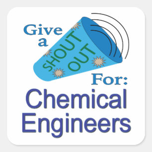 Pegatina de Plaza de Ingenieros Químicos