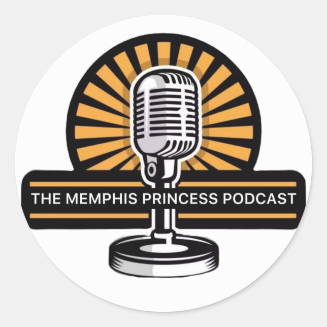 Pegatina de podcast (Anverso)