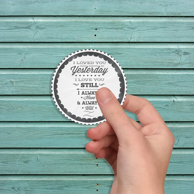 Pegatina de poemas de Love Day (Subido por el creador)