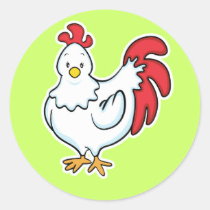 Pegatina de pollo
