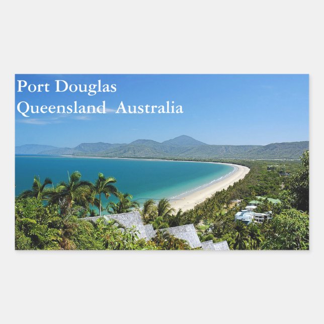 Pegatina de Port Douglas (Anverso)