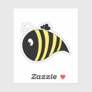 Pegatina de portátiles Cute Bee