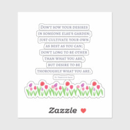 Pegatina de presupuesto de ventas de San Francisco