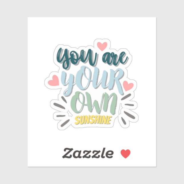 Pegatina de presupuesto inspirador (Hoja)