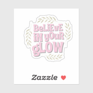 Pegatina de presupuesto motivacional