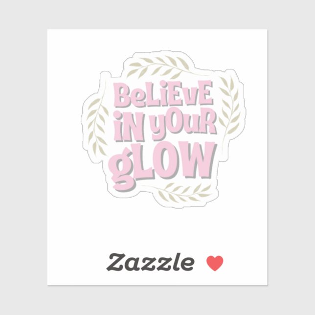 Pegatina de presupuesto motivacional (Hoja)